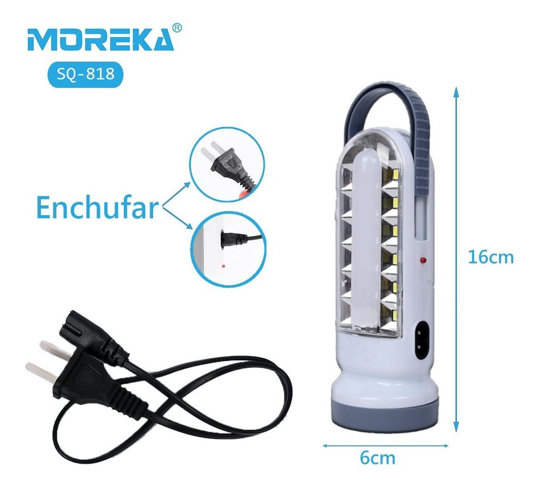 Lámpara LED recargable para pared de emergencia en – Grandado