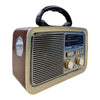 Bocina Radio FM - AM  Moreka 224, Bluetooth, TF Card, Lampara, USB