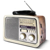 Bocina Radio FM - AM  Moreka 224, Bluetooth, TF Card, Lampara, USB