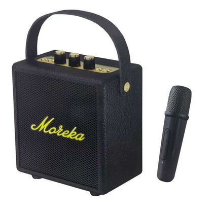 Bocina Karaoke Bluetooth  microfonos Moreka 388