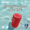 Bocina Moreka 417 16W 2000mAh Bluetooth, TF Card, Radio FM, USB Contra Agua IPX6