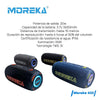 Bocina Moreka 422 20W 3600mAh 5-6 hrs de bateria Bluetooth,  Contra Agua IPX6