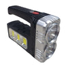 Linterna solar recargable de 4 Leds + COB  7701-B