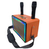 Karaoke Bluetooth  FM dual microfonos 30W 3600 mAh RGB Moreka+ A15