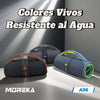 Bocina Moreka+ A26 50W 4800mAh Bluetooth, TF Card, Radio FM, USB Contra Agua IPX6