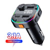 Transmisor Bluetooth Moreka CP-0069 5.3 FM manos libres para coche