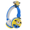 Audífonos Diadema Bluetooth Minions Inalámbrico Plegable