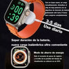 Smart Watch ET21 Ultra Max Carga Inalámbrica 3 Bandas y audifonos