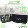 Bocina Bluetooth 25W 2200mAh TWS FOL FS-R1218