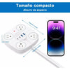 Multicontacto Circular 4 Salidas 2 Usb 2 Tipo C MC-5447C