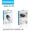 Cargador Magnetico Inálambrico 15W Moreka WX-004