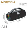 Bocina Moreka+ A18 70W, Bluetooth, TF Card, Radio FM, USB Contra Agua IPX6