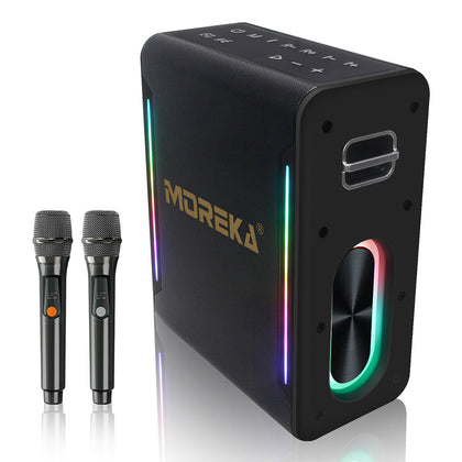 Bocina Moreka A29 80W 6000mAh 5-6 hrs de bateria Bluetooth,  Contra Agua IPX5