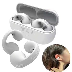 Auriculares inalámbricos Bluetooth con sonido Ambie, audífonos deportivos  Tws con conducción ósea, mejorados
