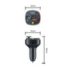 Transmisor Bluetooth Moreka CP-0070 5.3 FM manos libres para coche