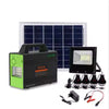 Generador Solar Greate Green Life de 350 Vatios panel solar 16v 75w reflector, bocina 4 bombillas