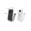 Power Bank Moreka K080 10000 mAh 22.5W cables IP y C