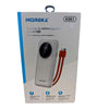 Power Bank Moreka K081 10000 mAh 22.5W cables IP y C