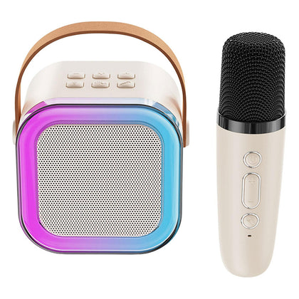 Máquina de karaoke para niños portátil  Bluetooth con 1 micrófono K12