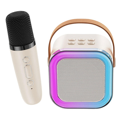 Máquina de karaoke para niños portátil  Bluetooth con 1 micrófono K12