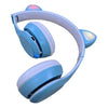 Audífonos Diadema Gato Bluetooth  Moreka ST75M Inalámbrico Plegable