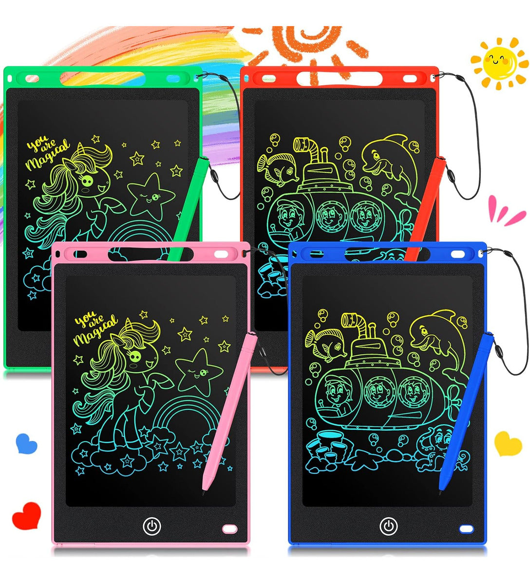 Kids Lcd Magic Whiteboards 8.5 Inch Tablet – Moreka Shop